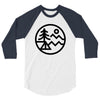 camp bold (for light) 3/4 Sleeve Shirt