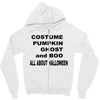 all about halloween. Zipper Hoodie