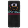 neon sign california republic flag bear Samsung Galaxy S8 Plus