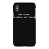 costume error 404 iPhoneX