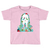 scream floral Toddler T-shirt