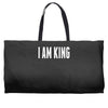 i am king Weekender Totes