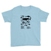 shark chart Youth Tee