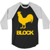 cock block 3/4 Sleeve Shirt