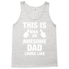 new daddy christmas funny Tank Top
