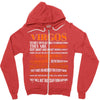 Virgos Difficult Ones To Understand Zodiac Zipper Hoodie
