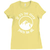 if it's too steep you're too old Ladies Fitted T-Shirt