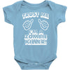 trust me i'm a zombie killer Baby Onesie