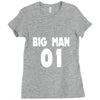 big man little man father son matching1 Ladies Fitted T-Shirt