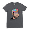 boy had Ladies Fitted T-Shirt