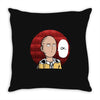 Saitama Ok Throw Pillow