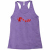 rolling into battle Racerback Tank