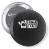monster mantra Pin-back button