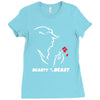 beauty and the beast Ladies Fitted T-Shirt