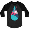 tear 3/4 Sleeve Shirt