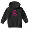 queens are born in february Youth Hoodie