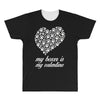 my boxer is my valentine All Over Men's T-shirt
