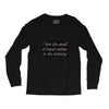 i love the smellof burnt rubber Long Sleeve Shirts