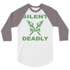 silent but deadly 3/4 Sleeve Shirt