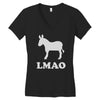 lmao Women's V-Neck T-Shirt