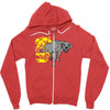 make your mark dog Zipper Hoodie