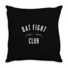bat fight Throw Pillow