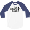 the hidden face 3/4 Sleeve Shirt