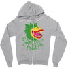 feed me Zipper Hoodie