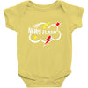 news flash black Baby Onesie