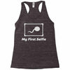 my first selfie Racerback Tank