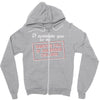 i nominate you for the dumpster full of aids needles challenge Zipper Hoodie