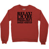 relax! i'm the best man Crewneck Sweatshirt