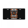 Never Underestimate The Strength Of A Leukemia Cancer Warrior License Plate