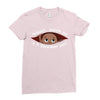 December  Peeking Out Baby Boy Ladies Fitted T-Shirt