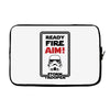 ready fire aim Laptop sleeve