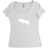 j'peux pas j'ai &eacute;quitation blc Women's Triblend Scoop T-shirt