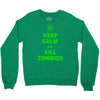 keep calm and kill zombies Crewneck Sweatshirt