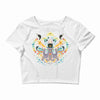 sea the symmetry Crop Top