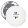 bears beets battlestar galactica Pin-back button