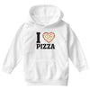 i Love Pizza Youth Hoodie