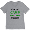 camp director V-Neck Tee
