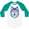 the wolf 3/4 Sleeve Shirt
