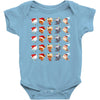 christmas animal Baby Bodysuit