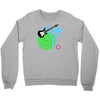 guitar retro music Crewneck Sweatshirt