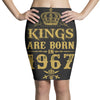 kings are born in 1967 Pencil Skirts