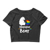mama bear gay pride Crop Top