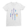 master swords Ladies Fitted T-Shirt