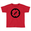 clock black Toddler T-shirt