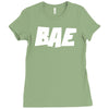 bae funny Ladies Fitted T-Shirt