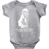 your future is over vampire blood Baby Onesie